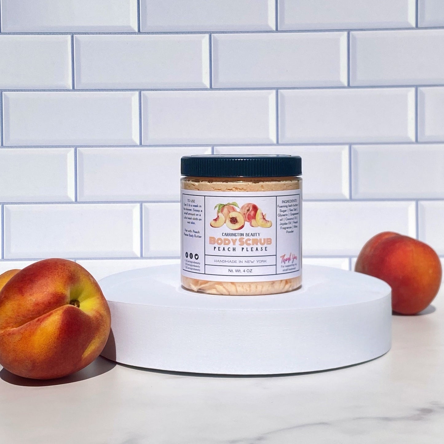 Peach Please Body Scrub